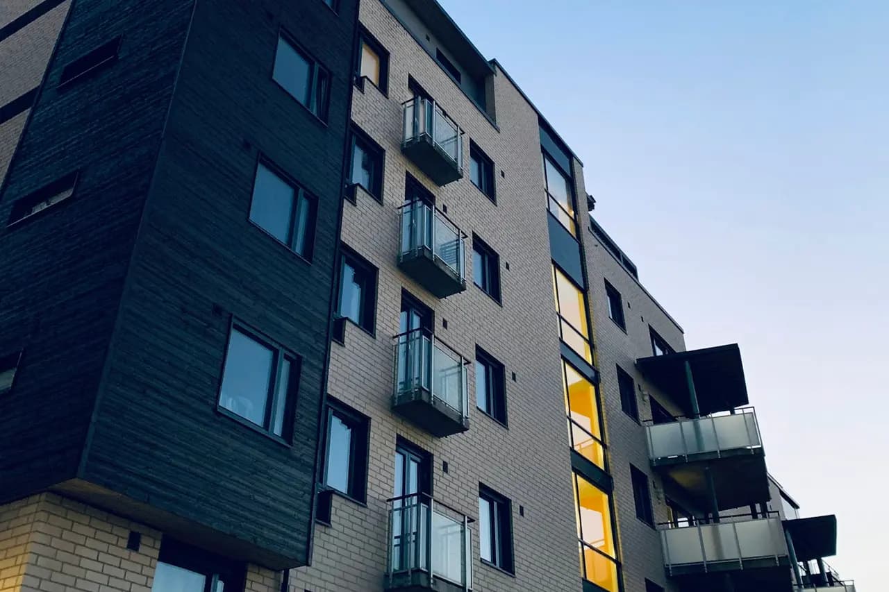 Fachada del edificio · Apartamento en venta en La Floresta, Envigado